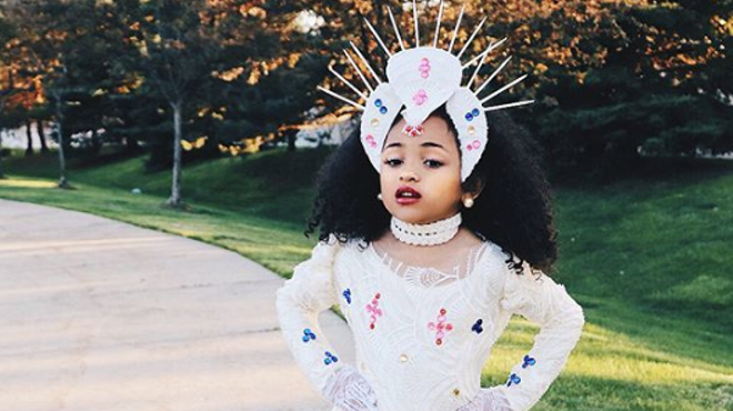 Image: This Detroit girl nailed Cardi B's Met Gala look