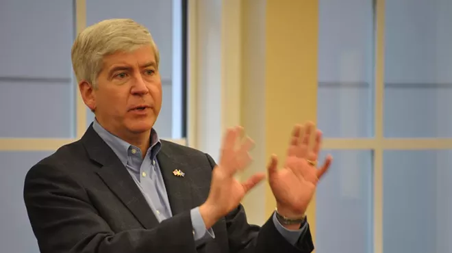 Governor Rick Snyder.