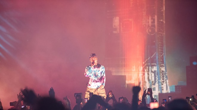 Travis Scott's over-the-top Detroit show was still all about the music