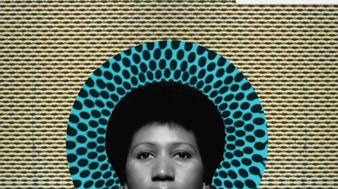 Aretha Franklin portrait by Makeba Rainey