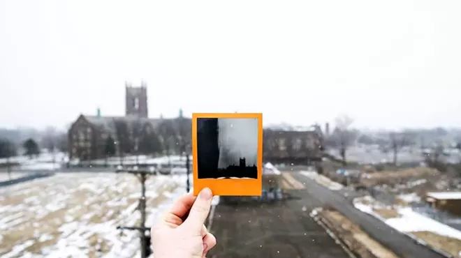 Image: Detroit Polaroids get super sized for 'Larger Than Life' at Tangent Gallery