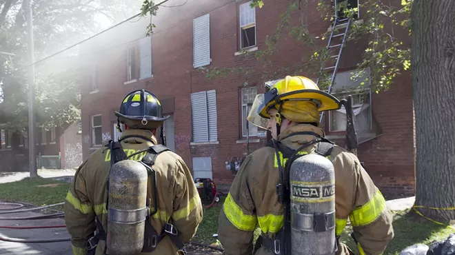 Image: Detroit firefighters' lawsuit: Someone else clean up the damn blood