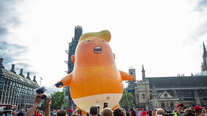 The 'Baby Trump' balloon is coming to Grand Rapids