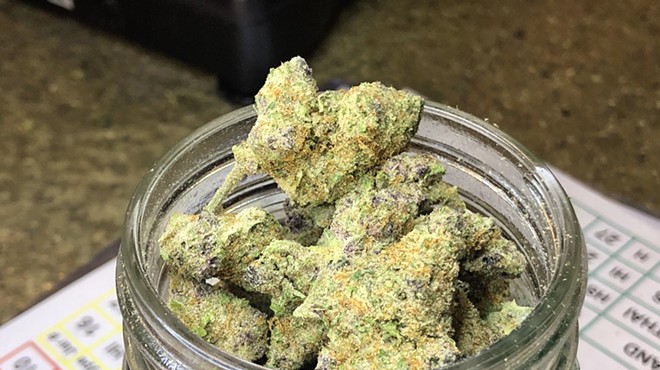 Medical-grade marijuana at The Reef in Detroit.