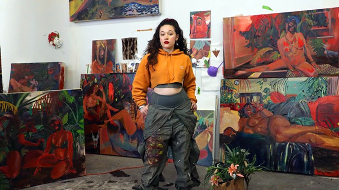 Gisela McDaniel confronts sexual trauma and inspires empowerment in striking exhibition at Playground Detroit