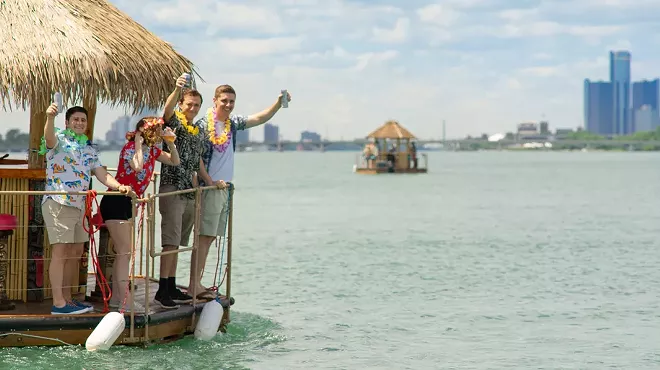 Image: Tiki boats have arrived on Detroit’s shore — so we tried one out