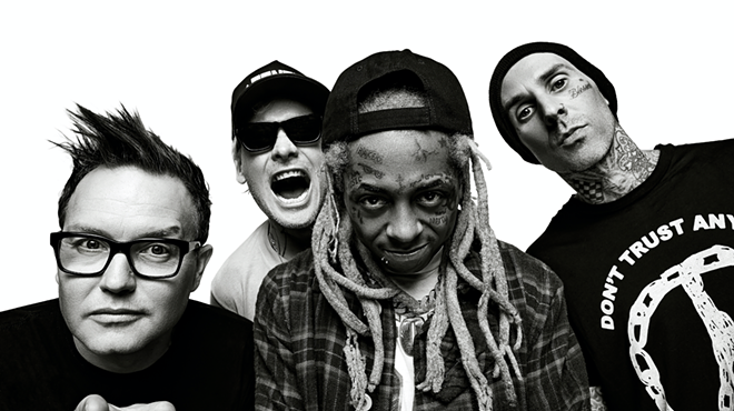 Blink 182 with Lil Wayne.