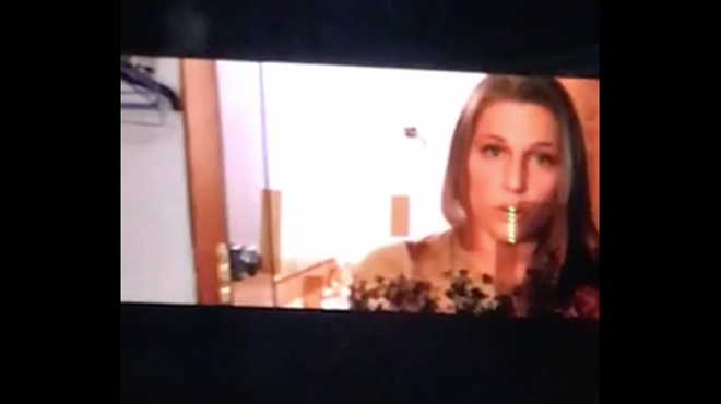 Porn video displayed on billboard over I-75