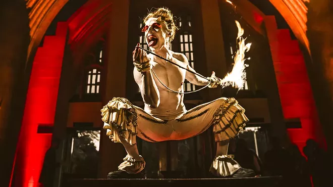 Image: 20 years ago, what is now Theatre Bizarre got kicked out of the Russell Industrial Center — today, it’s Detroit’s biggest freak show