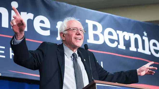 Bernie Sanders' pro-pot stance gives "Feel the Bern" a new meaning.