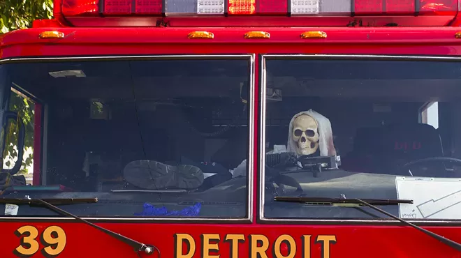 Image: Decades-long Devil's Night is dead in Detroit, with fires disappearing on Halloween Eve