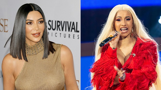 Project Censored cites Cardi B and Kim Kardashian as prime examples of "junk food news." The issues they address on their platforms are generally inane and inconsequential — until they post something that isn't.