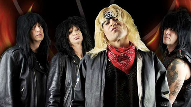 Metro Detroit cover band Wrëking Crüe celebrates five years of Mötley Crüe debauchery at Token Lounge