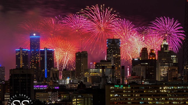 UPDATE: Detroit fireworks set to begin at 9:06 p.m. tonight