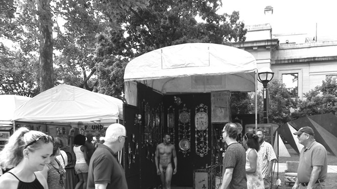 NSFW: More dispatches from Harvey Drouillard's nude Ann Arbor Art Fair shoot