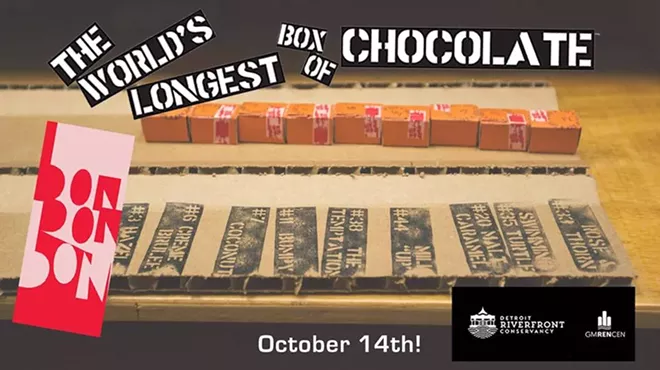 Image: Bon Bon Bon is attempting to make the world's longest box of chocolate