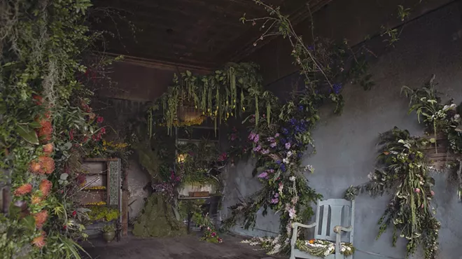 Image: Welcome to Flower House, a living art installation in Hamtramck