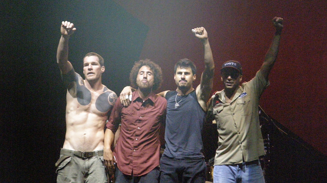 Rage Against the Machine in 2007.