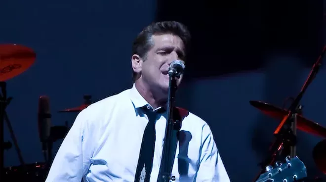"Glenn Frey" by Steve Alexander - originally posted to Flickr as Glenn Frey. Licensed under CC BY-SA 2.0 via Commons.