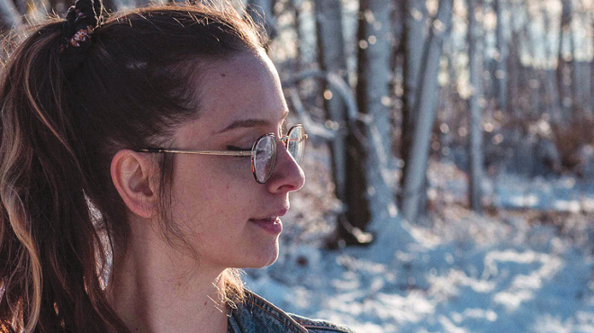 Image: ICYMI: Stef Chura's delightful "Slow Motion" video, shot in the UFO Factory's bathroom