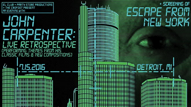 Image: Just announced: 'John Carpenter: Live Retrospective' at the Masonic on July 15