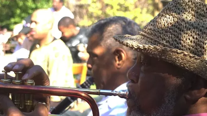 Marcus Belgrave plays the Jazz on the Lawn Festival, August 2011.