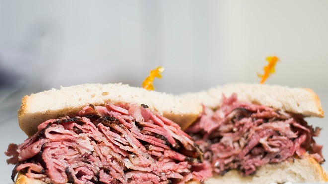 Val’s sandwiches pack a lot of pastrami.