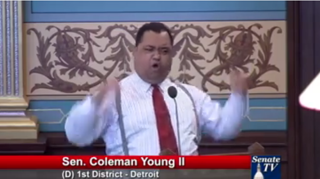Image: Sen. Coleman Young II blasts GOP for response to Flint water crisis