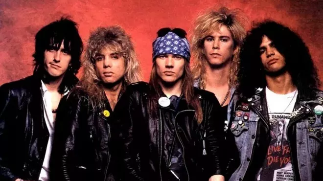 Promotional photo from 1987, courtesy of Geffen Records.