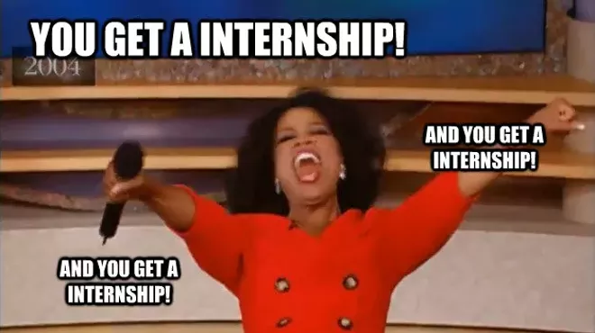 Image: Want to be our digital content intern?
