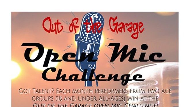 Out of the Garage, Open Mic Challenge