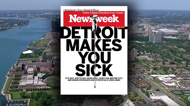 Image: Newsweek cover story zeroes in on River Rouge pollution
