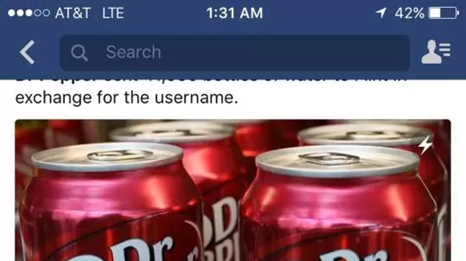 Image: News of Diet Dr Pepper's twitter handle trade goes viral