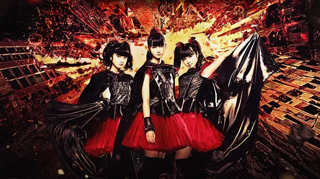 Image: Don't forget: Japanese teen pop-metal band Babymetal plays tomorrow