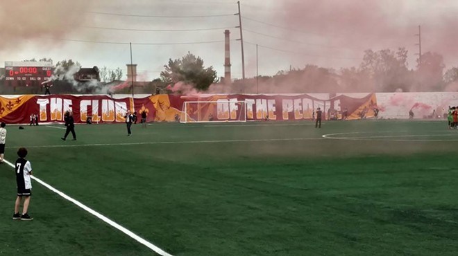 The action at Keyworth involved high spirits, volume, and plenty of colored smoke.