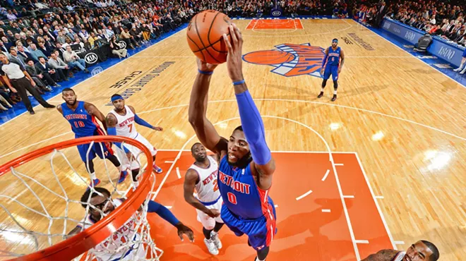 Andre Drummond is a budding star on a young Pistons squad.