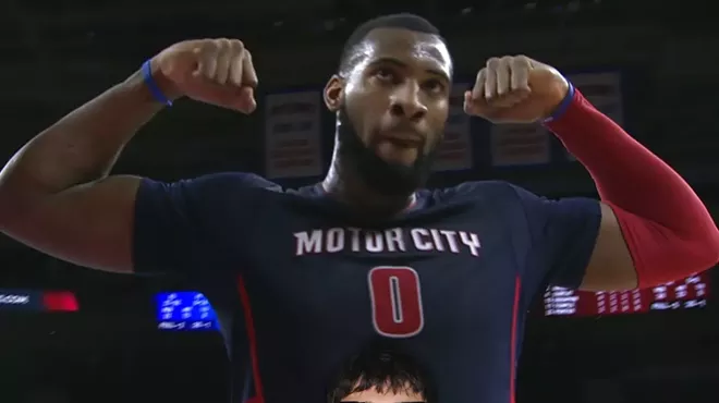 Image: VIDEO: Pistons Andre Drummond blocks child's shot; destroys dignity
