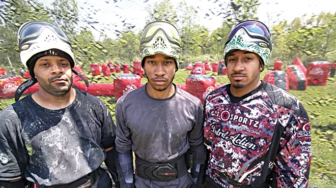 Image: Their aim is true: the obsessive world of tournament paintball