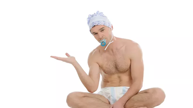 Image: Savage love: Diapers and peepers