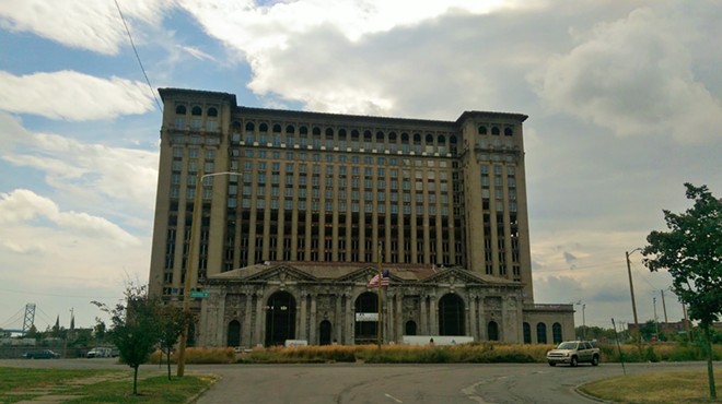 Tec-Troit was originally planned to take place in Corktown's Roosevelt Park, in front of Michigan Central Station.