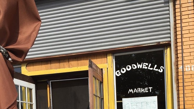 Goodwells Natural Food space shutters, possibly permanently