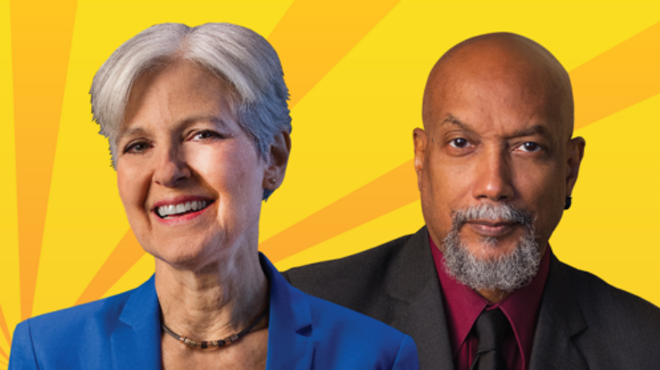 Jill Stein and Ajamu Baraka will be in town on Saturday.