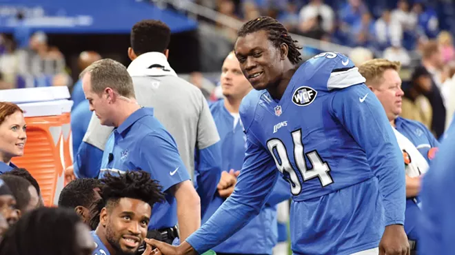 Defensive end Ziggy Ansah
