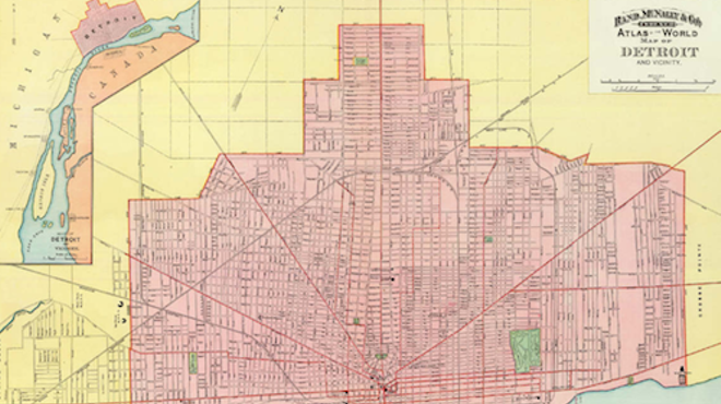 "Detroit's street plan, with the exception of a very few leading avenues, is a thing of slivers and make-shift odds and ends that form as bewildering a conglomeration of misfit adjustment as the most ingenious inventor of a labyrinth could devise." —Detroit Tribune, 1904
