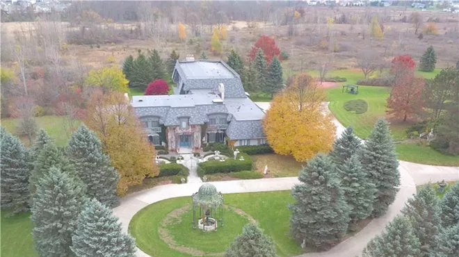 Image: This bizarre Genesee County mansion is for sale and we can't look away