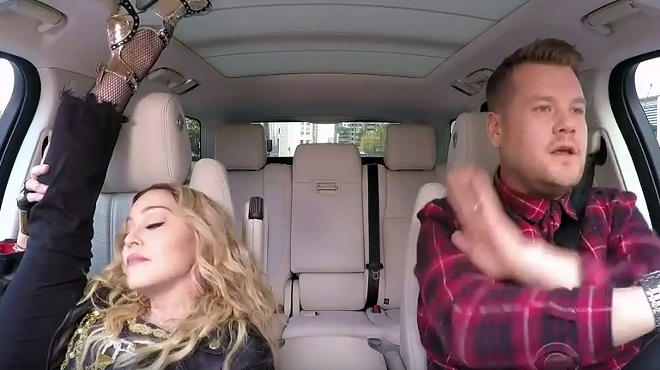 VIDEO: Things got weird when Madonna did Carpool Karaoke