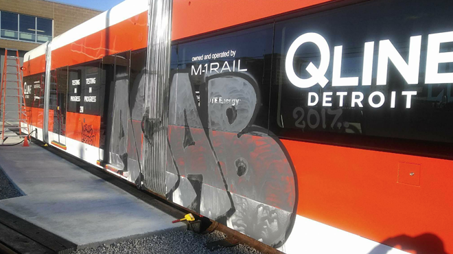 QLINE bombed with graffiti before it even opens