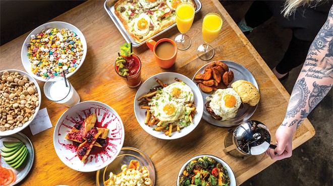 The brunch craze has finally conquered all comers in the Motor City