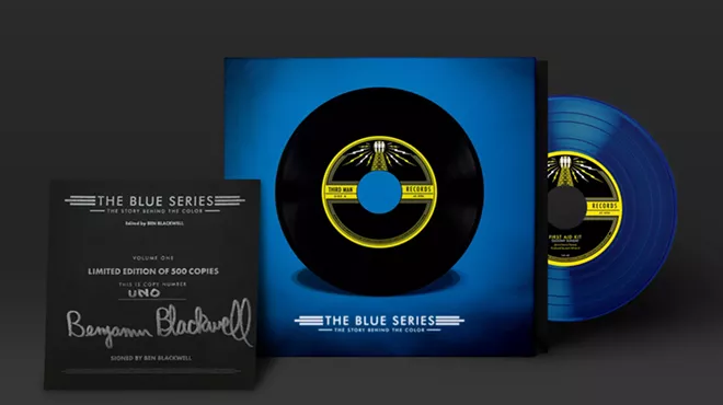 Image: 'Blue Series' book is for the Third Man records diehard