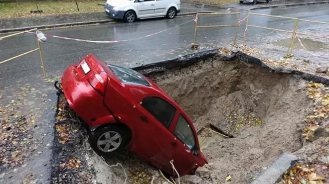 No, this isn't a Michigan pothole. But with a little work and application, the Michigan legislature is on its way to making this a reality.